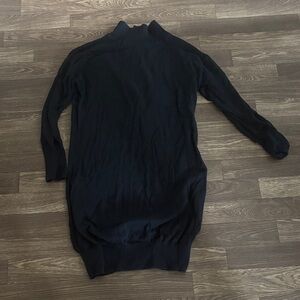 AREA Black Turtleneck Sweater